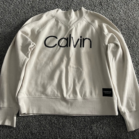 Calvin Klein Performance Tops - Calvin Klein womens crew neck sweatshirt-gently worn